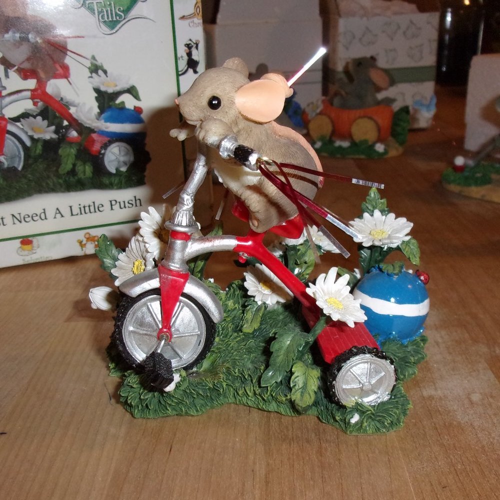 Charming Tails "I Just Need A Little Push"